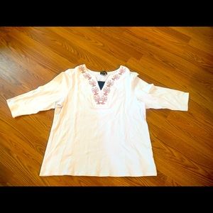 Lobster 3/4 Sleeve shirt size 2XL